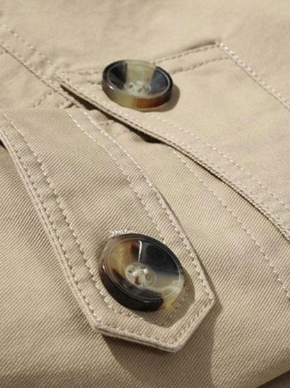 Beau Garcon | Long Line Chino Coat