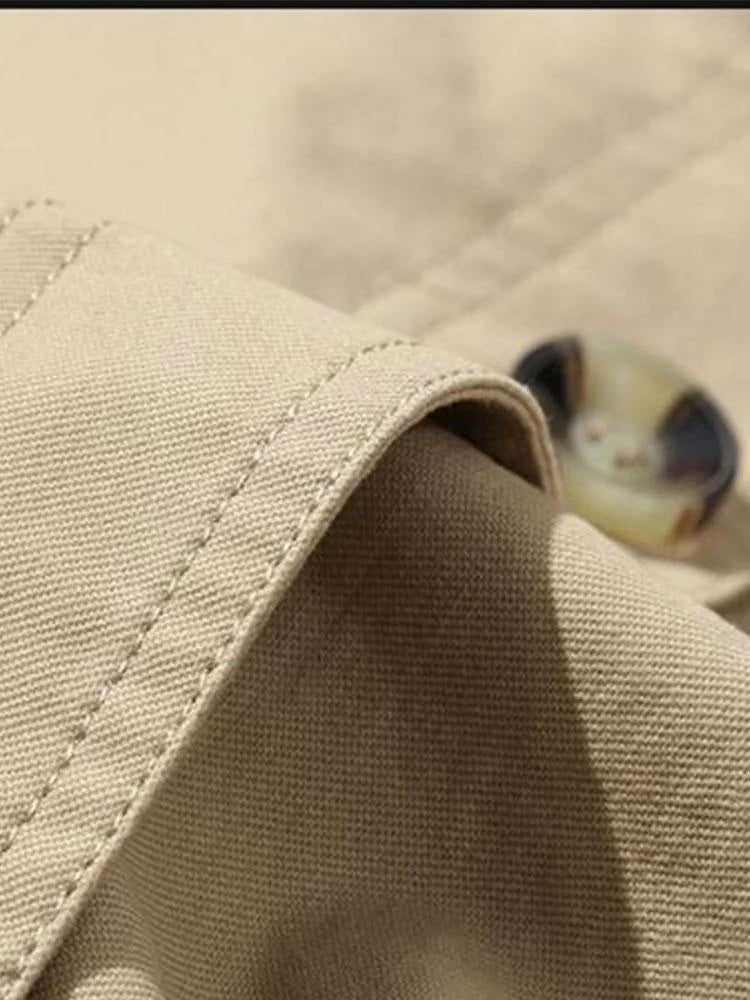 Beau Garcon | Long Line Chino Coat