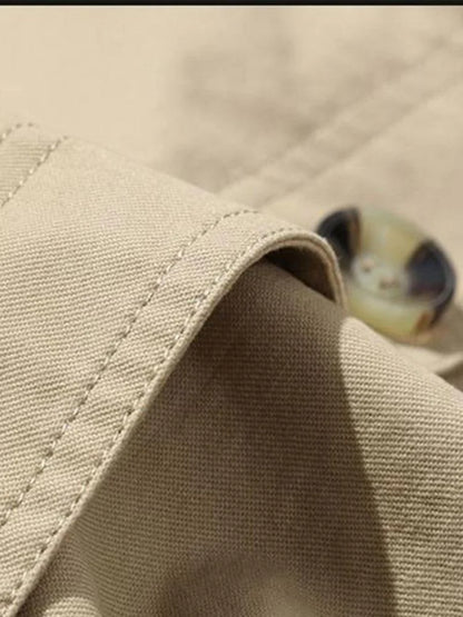 Beau Garcon | Long Line Chino Coat