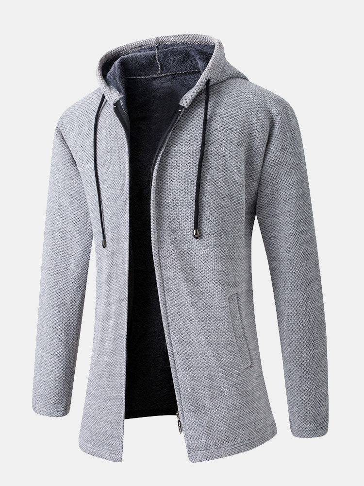 Beau Garcon | Long Line Hooded Sweater