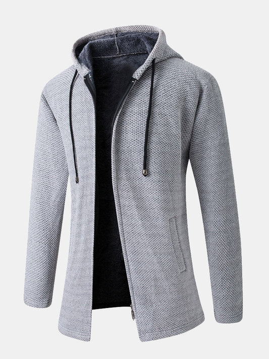 Beau Garcon | Long Line Hooded Sweater