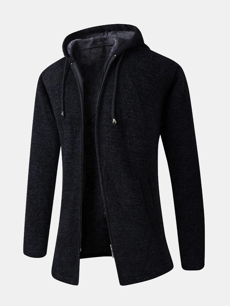 Beau Garcon | Long Line Hooded Sweater