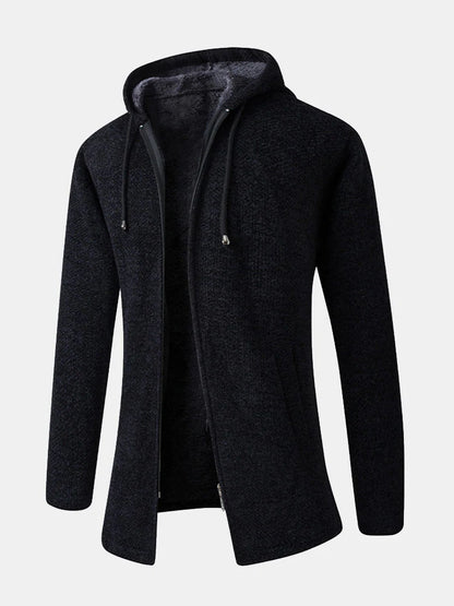 Beau Garcon | Long Line Hooded Sweater