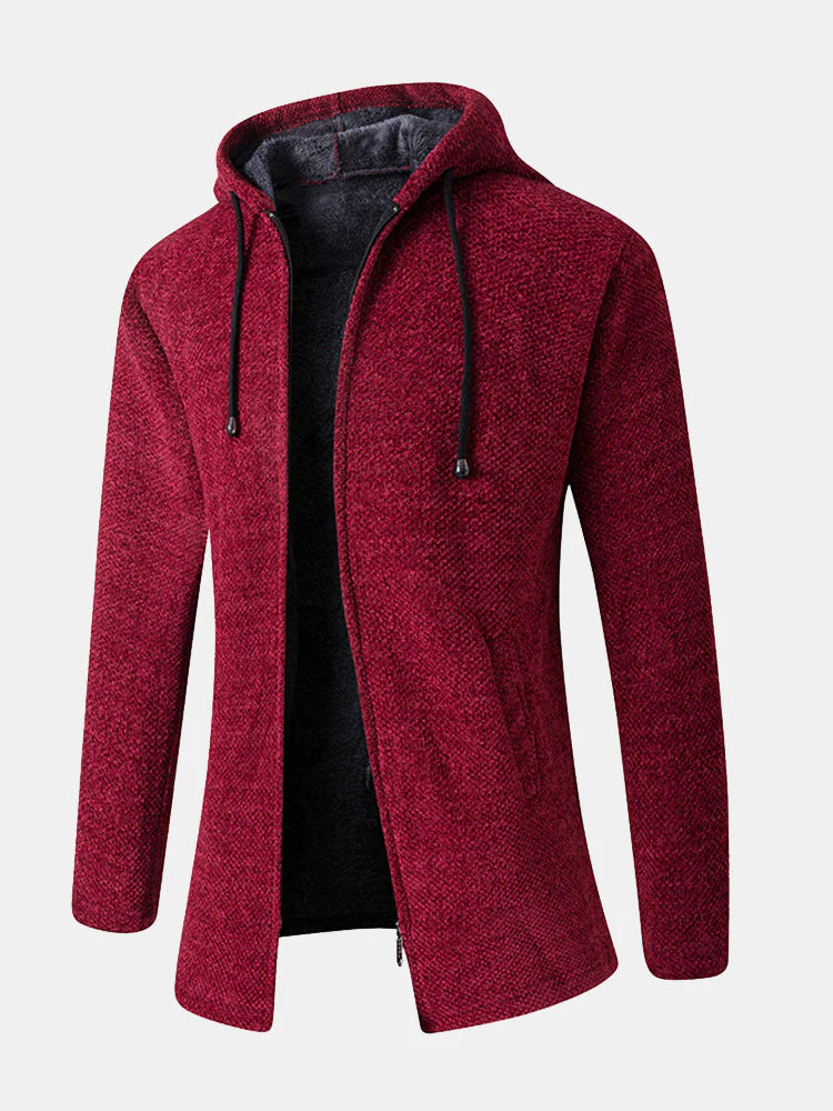 Beau Garcon | Long Line Hooded Sweater