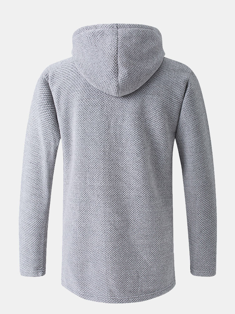 Beau Garcon | Long Line Hooded Sweater