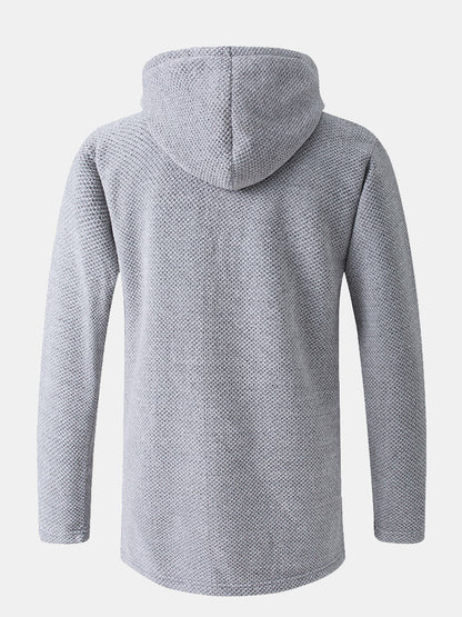 Beau Garcon | Long Line Hooded Sweater