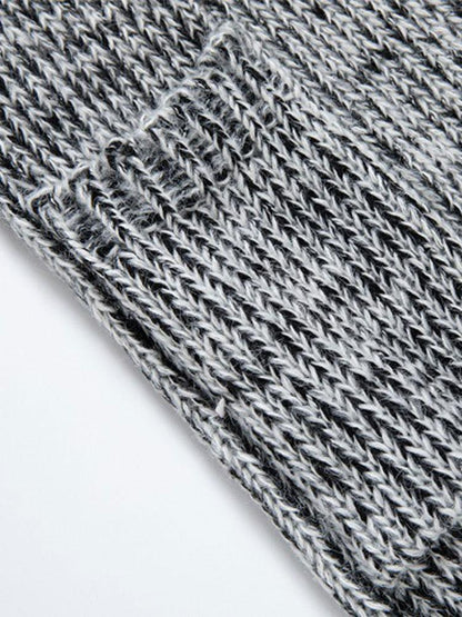 Beau Garcon | Long Line Horn Buckle Hooded Knitted Cardigan