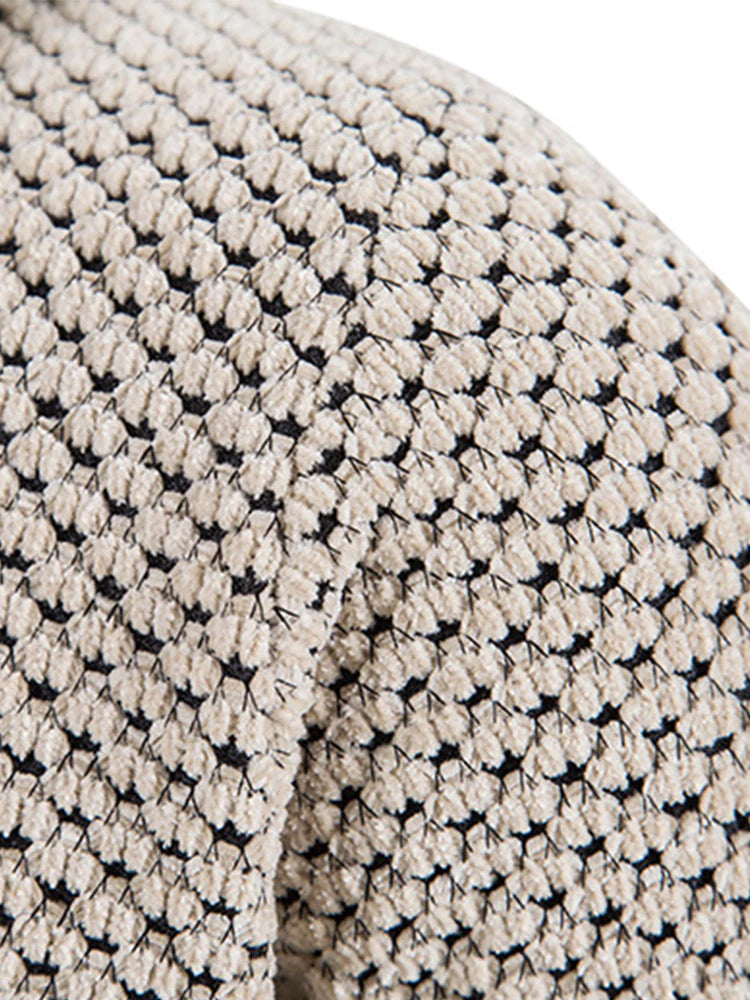 Beau Garcon | Long Line Textured Hooded Sweater