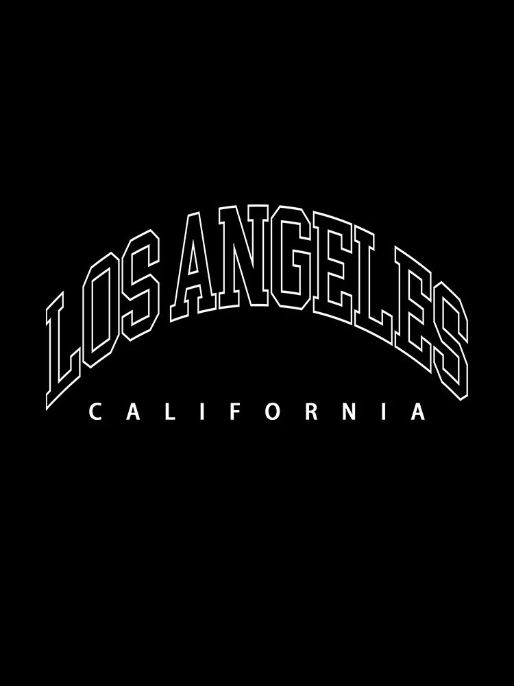Beau Garcon | Los Angeles Letter Graphic Hoodies