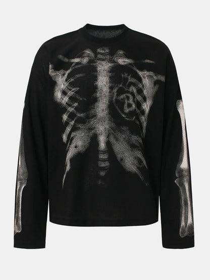 Beau Garcon | Oversize Skeleton Print T-Shirt