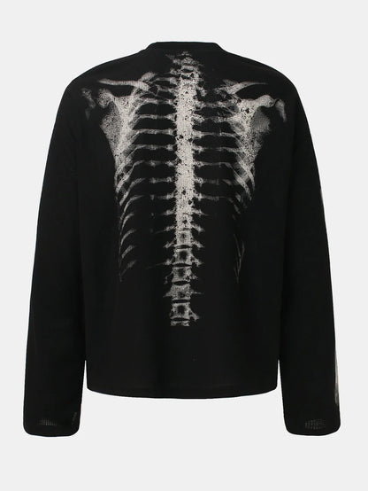 Beau Garcon | Oversize Skeleton Print T-Shirt