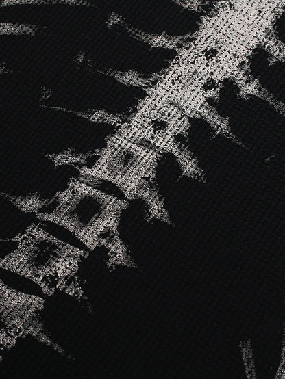 Beau Garcon | Oversize Skeleton Print T-Shirt