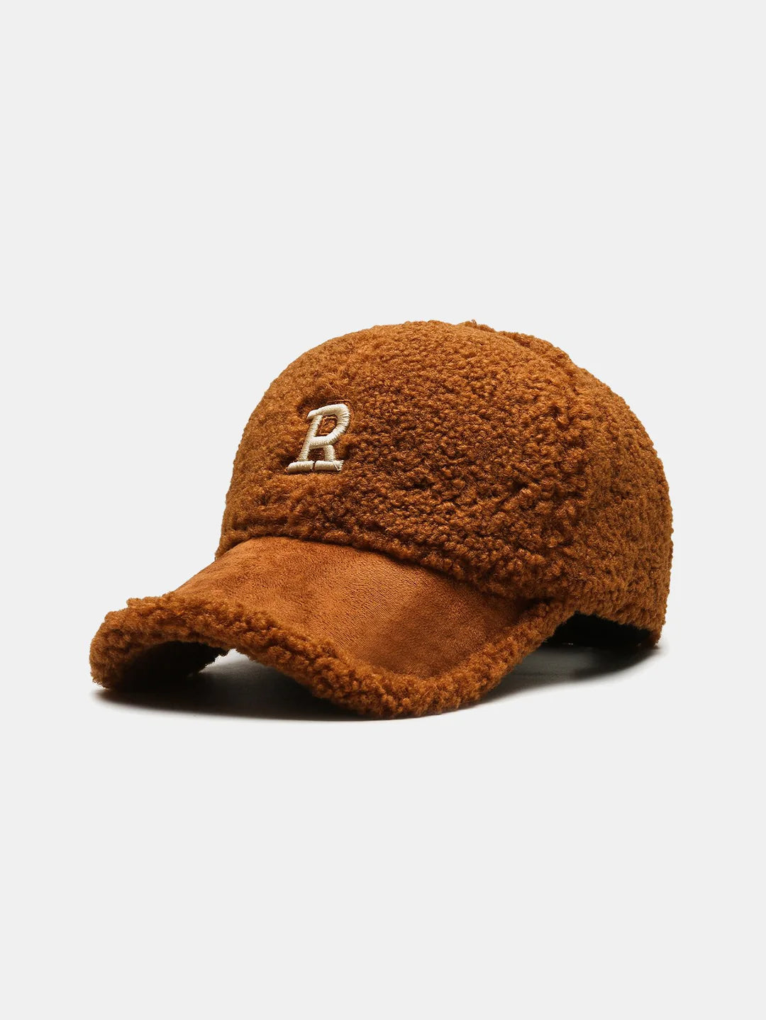 Beau Garcon | Plush Winter Warm Letter Baseball Cap