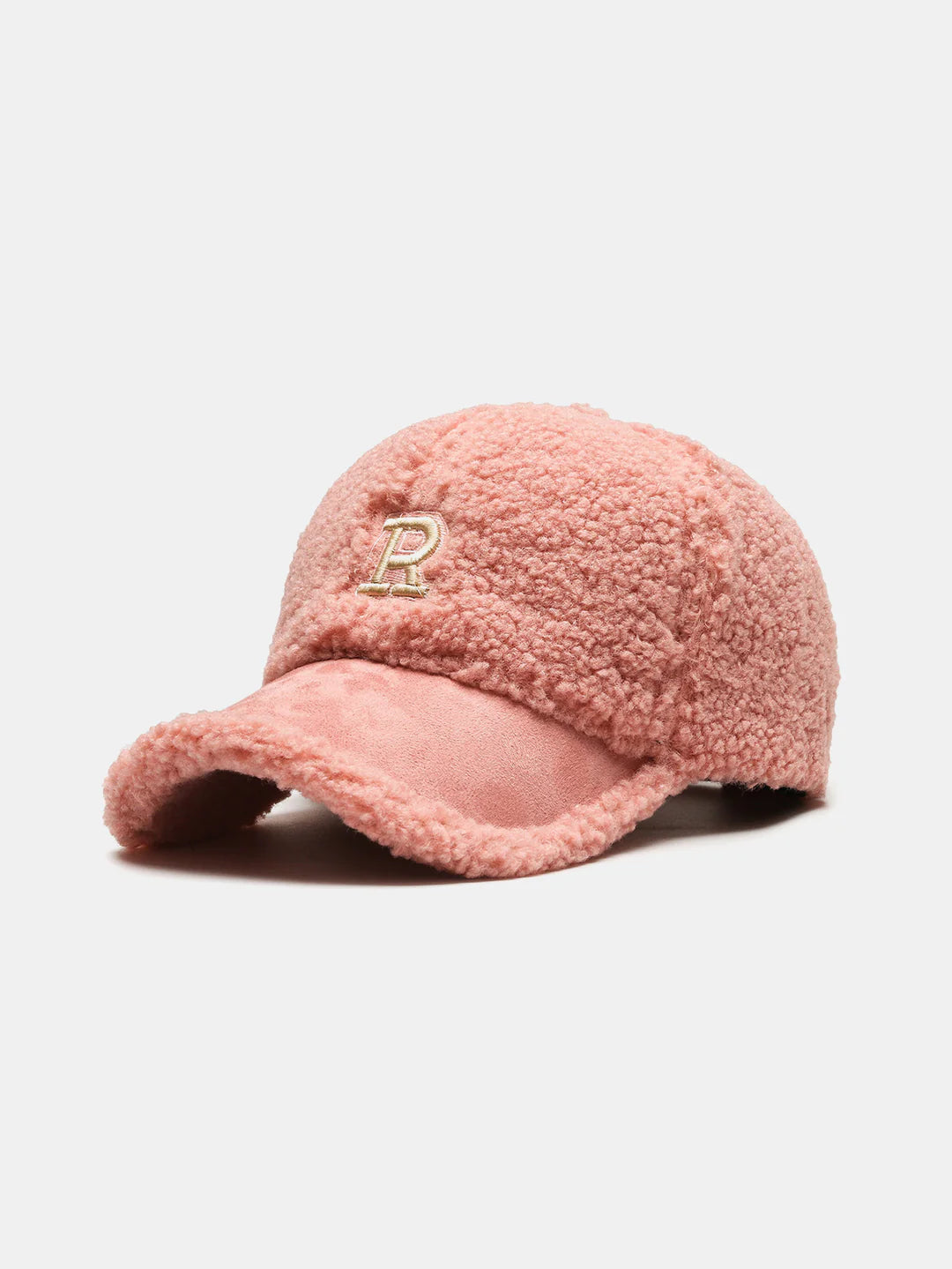Beau Garcon | Plush Winter Warm Letter Baseball Cap