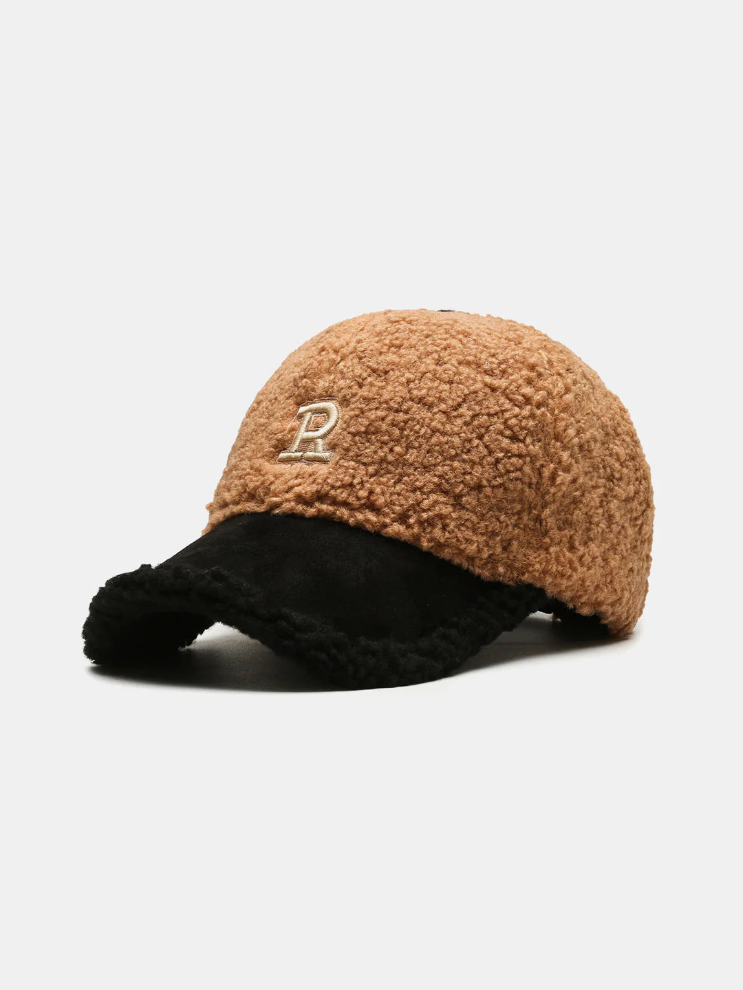 Beau Garcon | Plush Winter Warm Letter Baseball Cap