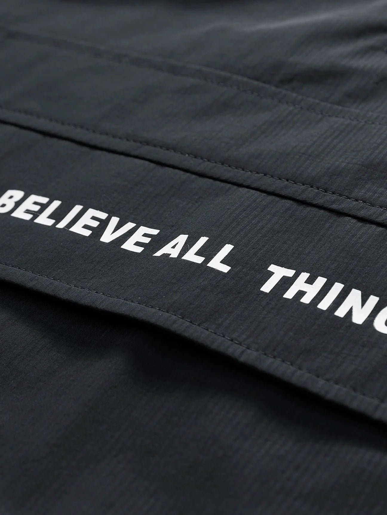 Beau Garcon | Quarter-Zip Nylon Hooded Windbreaker