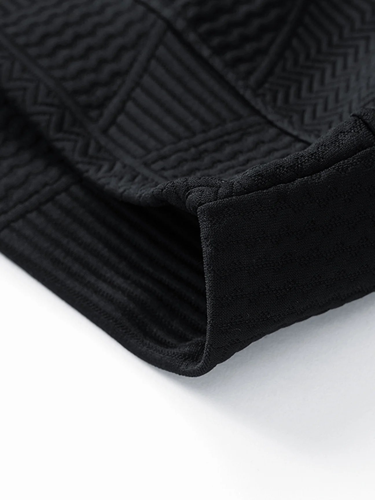 Beau Garcon | Relax Fit Geometric Jacquard Sweatshirt