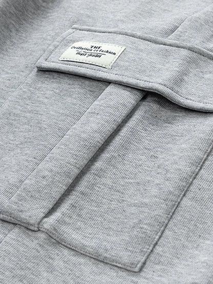 Beau Garcon | Relax Fit Straight Leg Jersey Cargo Pants