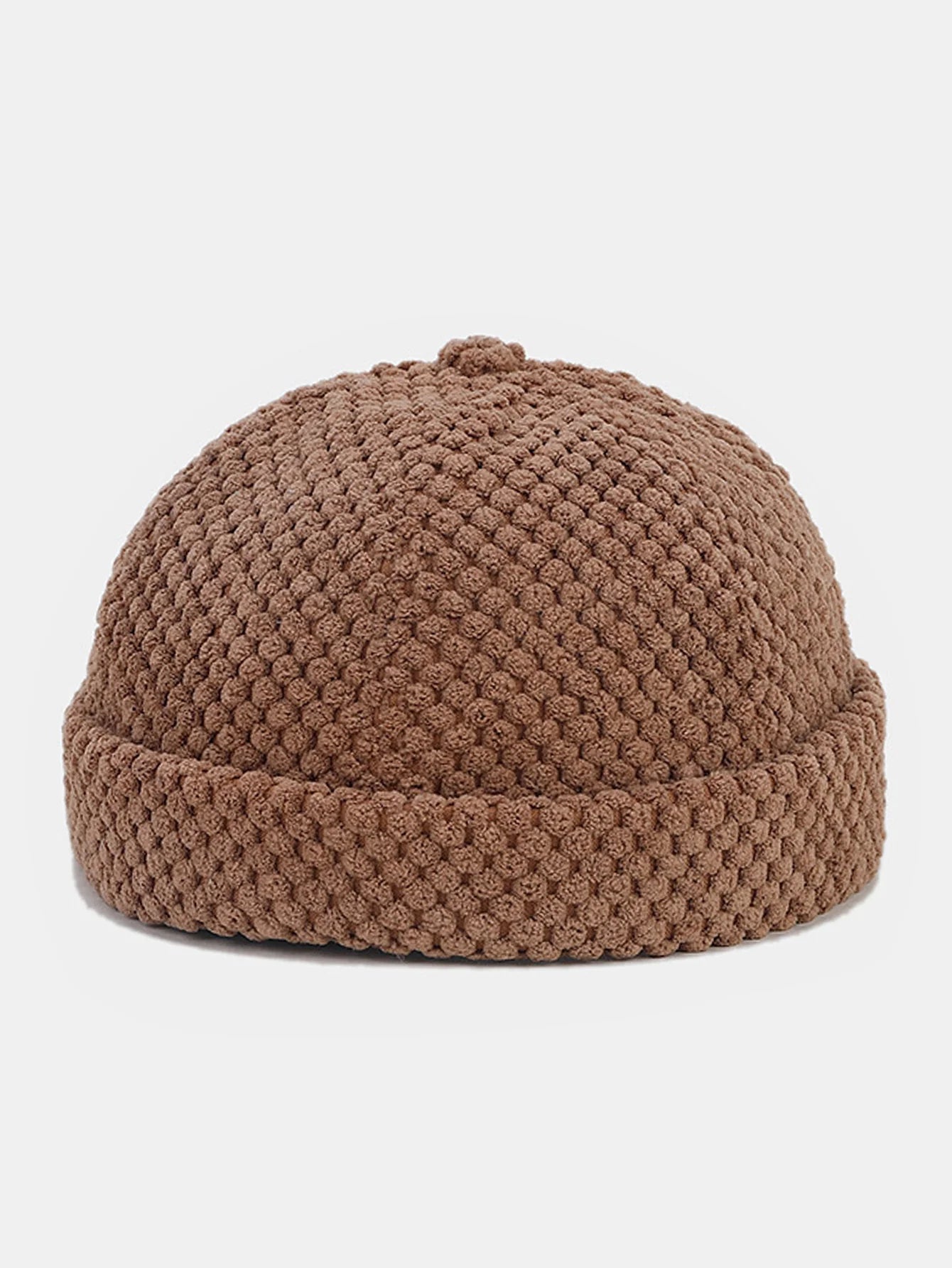 Beau Garcon | Retro Corduroy Solid Beanie Hat