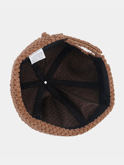 Beau Garcon | Retro Corduroy Solid Beanie Hat