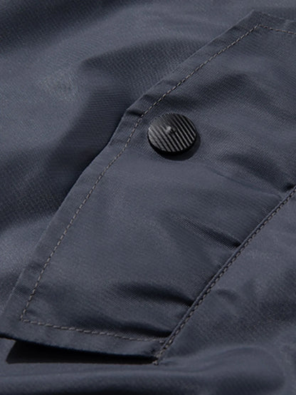 Beau Garcon | Reversible NASA Embroidered Patch Bomber Jacket