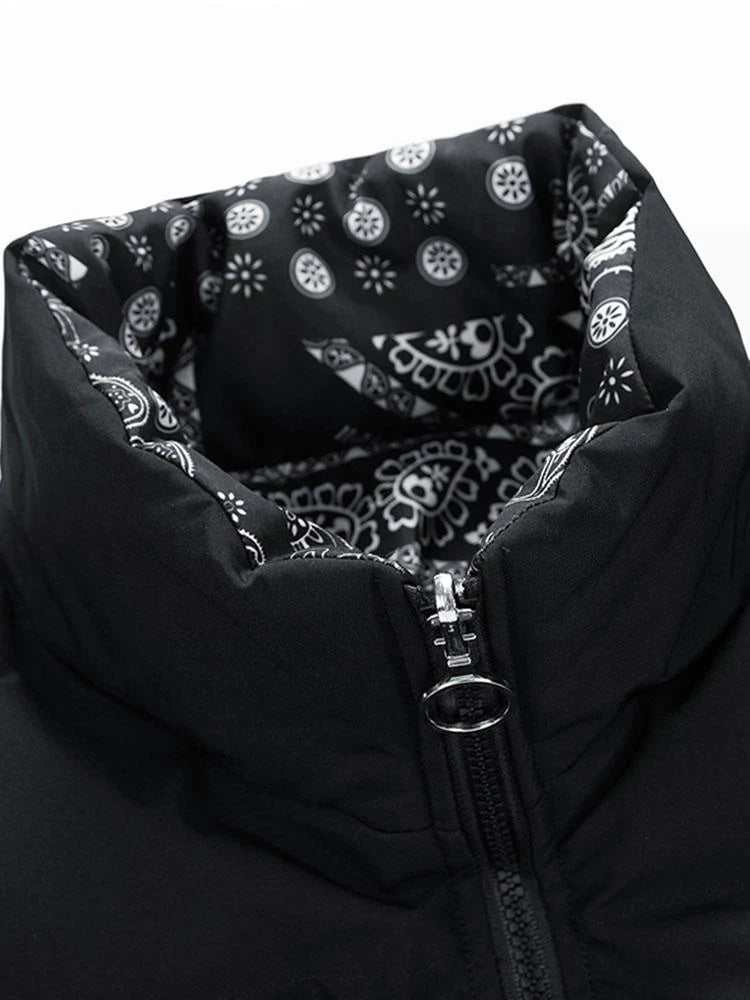 Beau Garcon | Reversible Paisley Puffer Coat