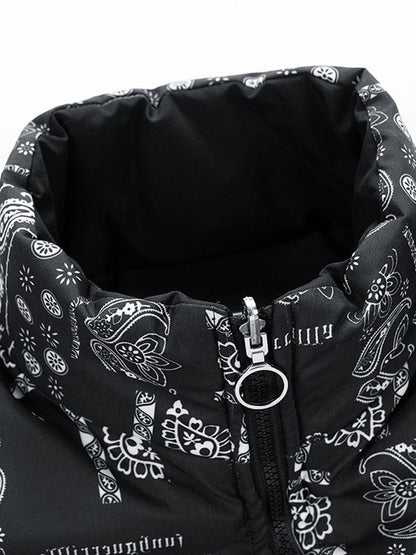 Beau Garcon | Reversible Paisley Puffer Coat