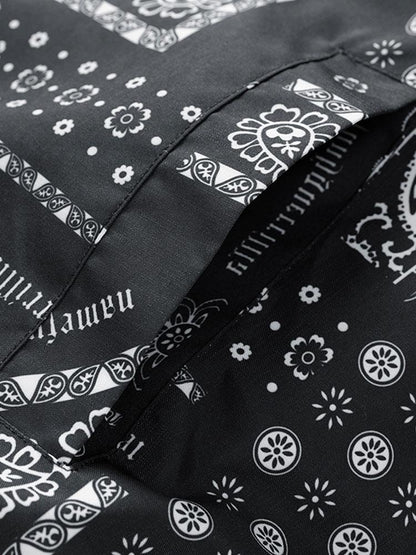 Beau Garcon | Reversible Paisley Puffer Coat