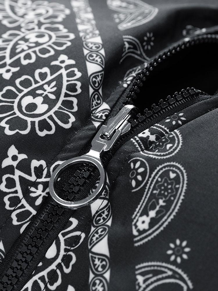 Beau Garcon | Reversible Paisley Puffer Coat
