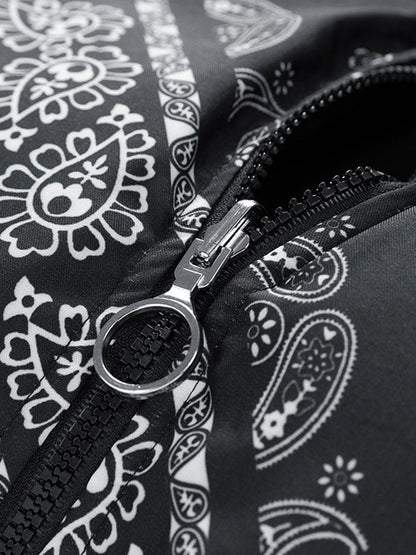 Beau Garcon | Reversible Paisley Puffer Coat