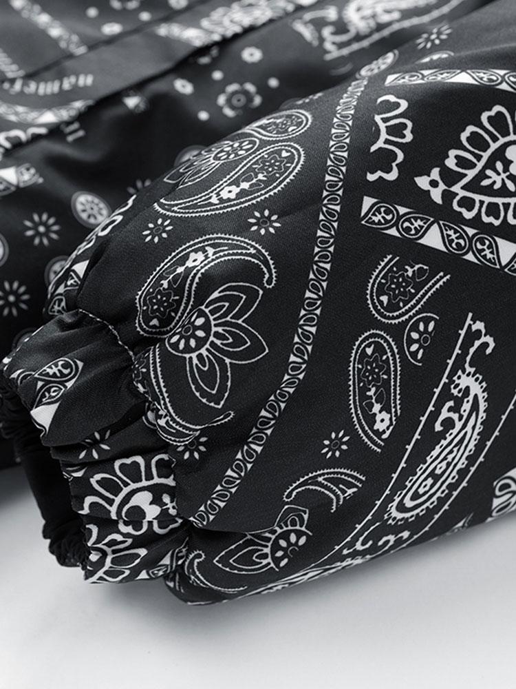 Beau Garcon | Reversible Paisley Puffer Coat