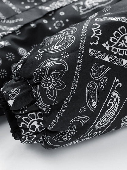 Beau Garcon | Reversible Paisley Puffer Coat