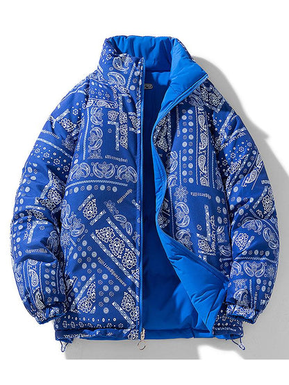 Beau Garcon | Reversible Paisley Puffer Coat