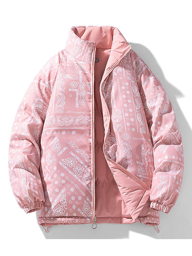 Beau Garcon | Reversible Paisley Puffer Coat