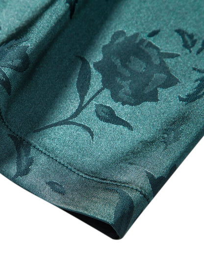 Beau Garcon | Satin Floral Shirt