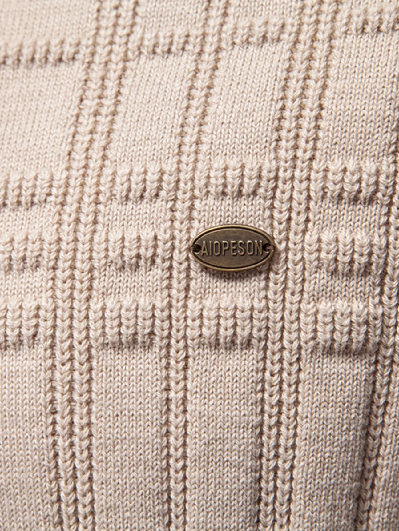 Beau Garcon | Striped Jacquard Crewneck Sweater