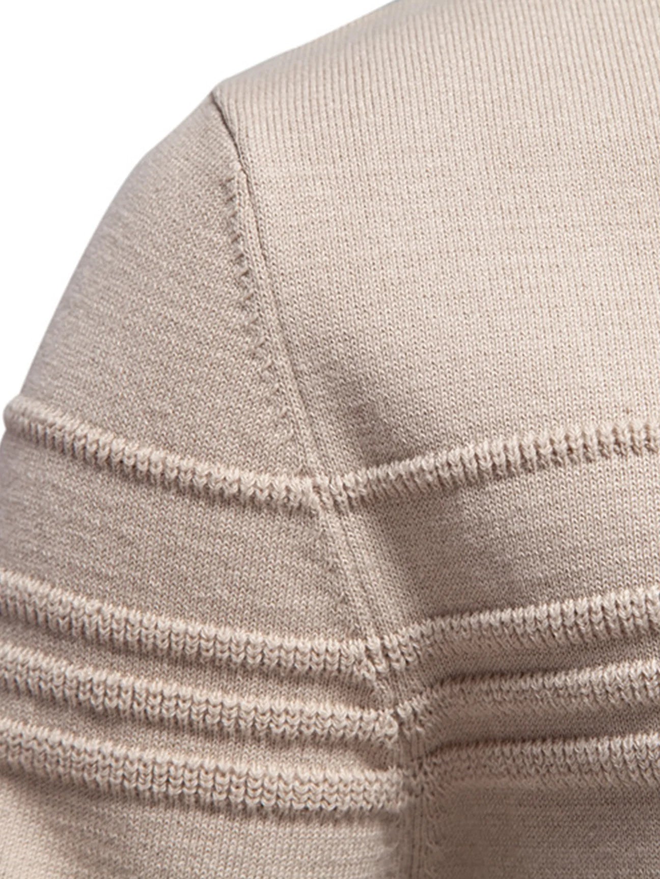 Beau Garcon | Striped Jacquard Crewneck Sweater