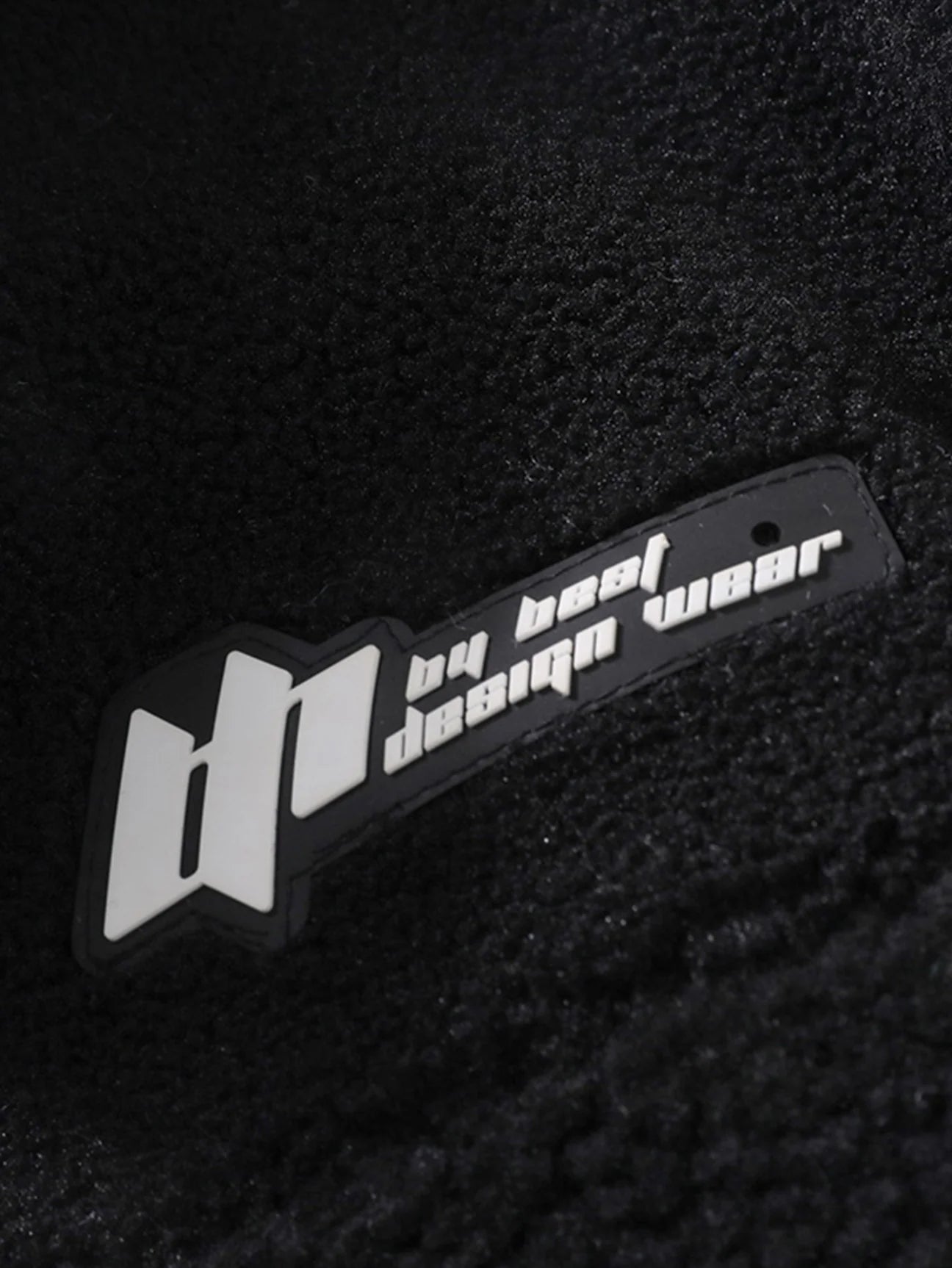 Beau Garcon | Teddy Fleece Checkerboard Stand Collar Jacket