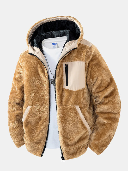 Beau Garcon | Teddy Fleece Hooded Jacket