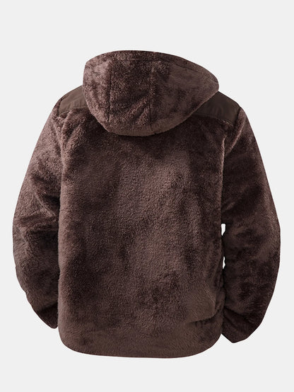 Beau Garcon | Teddy Fleece Hooded Jacket