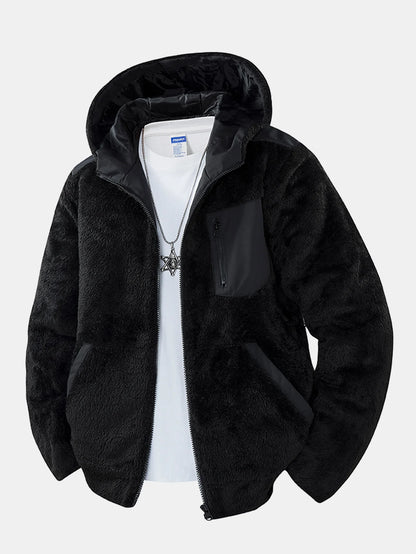 Beau Garcon | Teddy Fleece Hooded Jacket