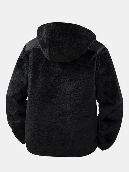Beau Garcon | Teddy Fleece Hooded Jacket