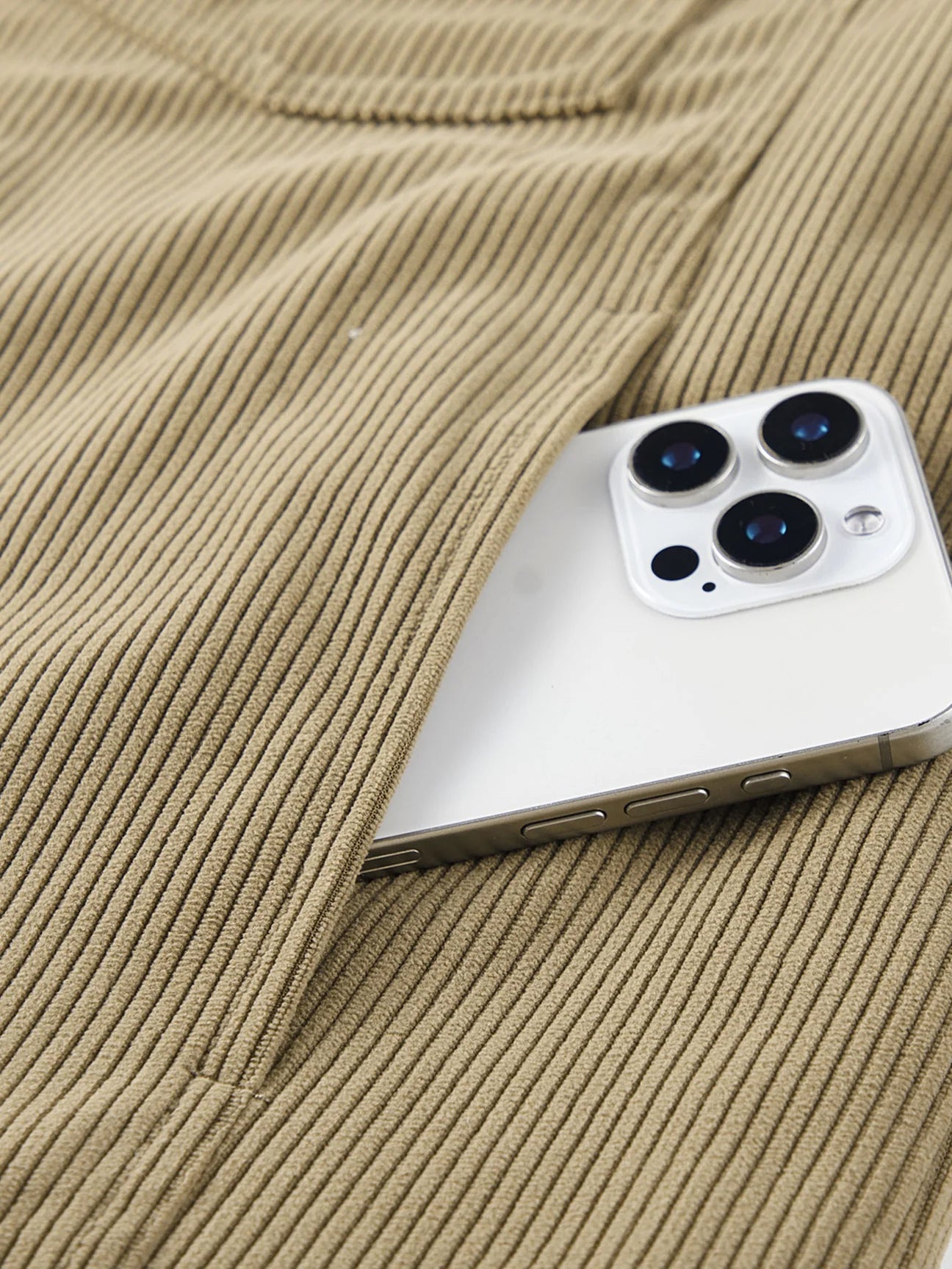 Beau Garcon | Teddy Fleece Lined Button Up Corduroy Jacket