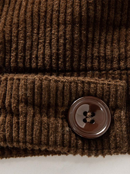 Beau Garcon | Teddy Lined Cotton Corduroy Jacket