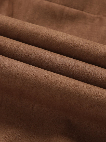 Beau Garcon | Teddy Lined Suede Jacket With Pockets