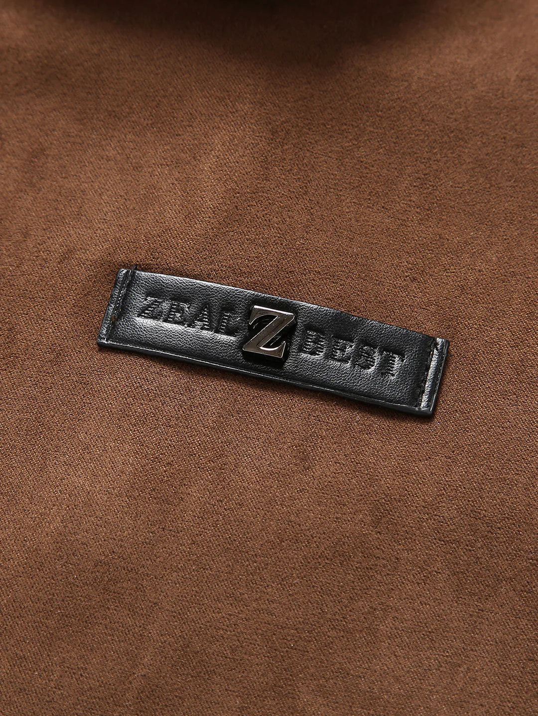 Beau Garcon | Teddy Lined Suede Jacket With Pockets