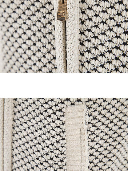 Beau Garcon | Teddy Lined Textured Hooded Sweater