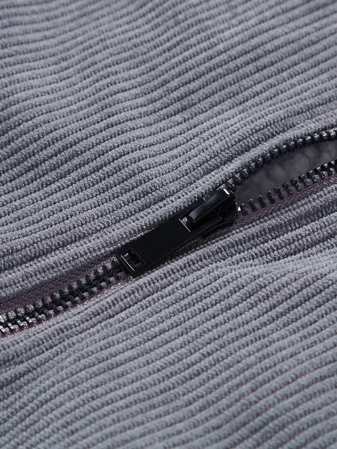 Beau Garcon | Teddy Lined Zip Up Corduroy Jacket