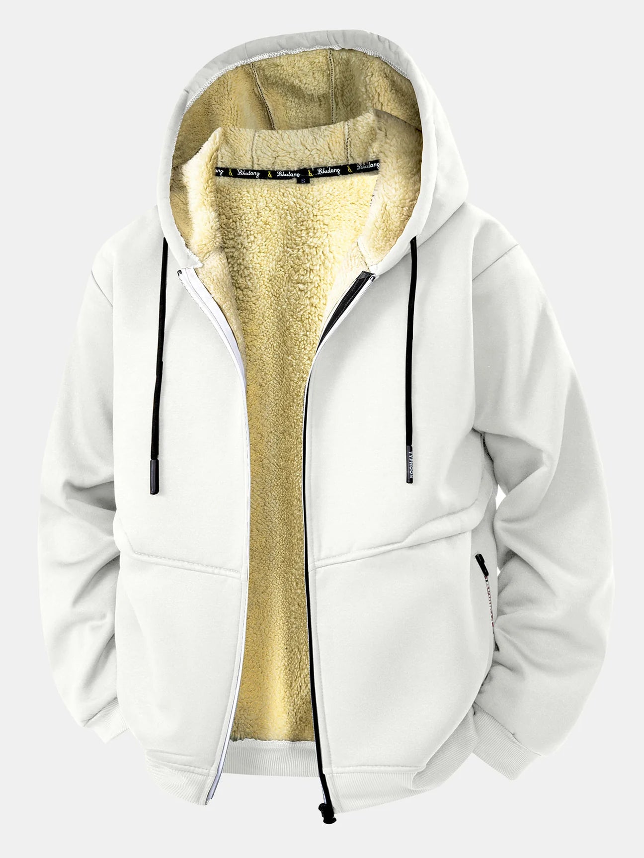 Beau Garcon | Teddy Lined Zipper Hoodie