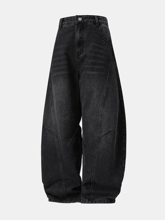 Beau Garcon | Washed Distressed Denim Baggy Pants